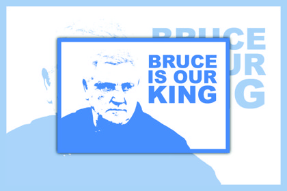 Sheffield Wednesday Bruce Is Our King