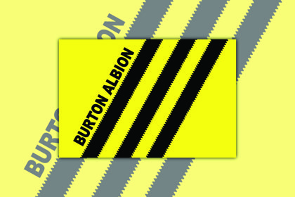 Burton Albion Stripes