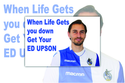 Bristol Rovers Get Your Ed Upson
