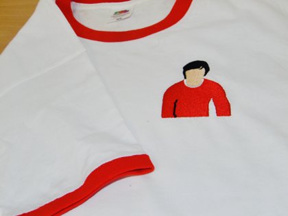 Manchester United George Best ringer T-shirt