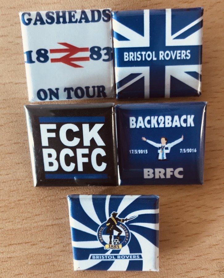 Bristol Rovers Badge Set