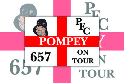Portsmouth FC Pompey 657 On Tour