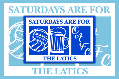 Oldham Athletic Saturdays are for the Latics