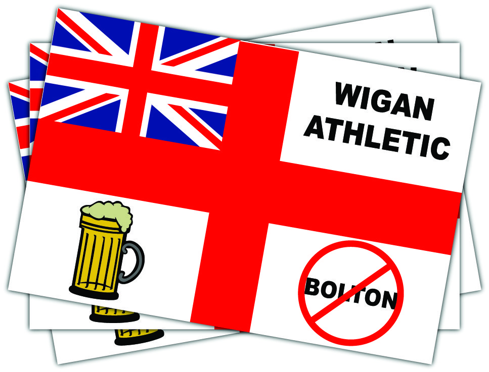 Wigan Athletic We Hate Bolton Beer
