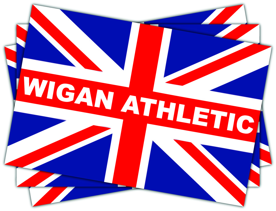 Wigan Athletic Union Jack