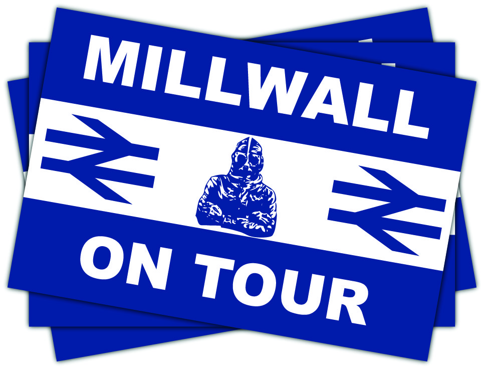 Millwall FC 2 Railway Signs