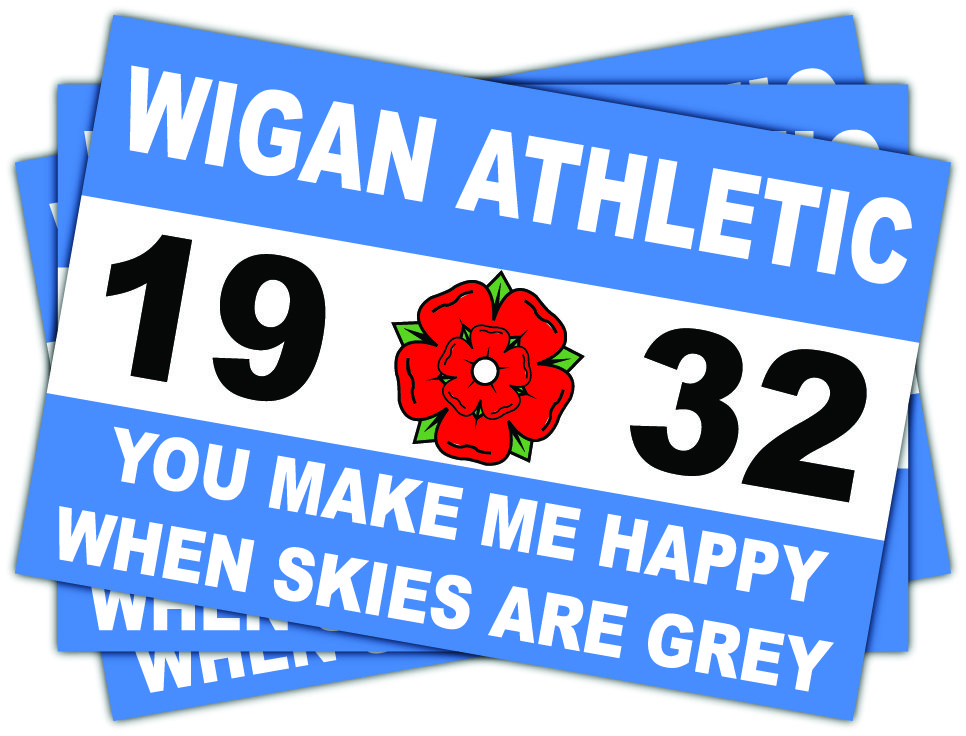 Wigan Athletic You make me happy