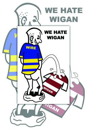 Warrington Wolves We hate wigan