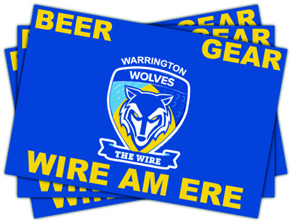 Warrington Wolves Wire am ere
