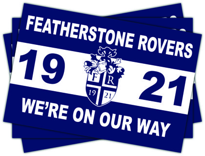 Featherstone Rovers We're on our way