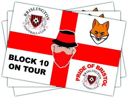 Brislington FC Block 10 on tour