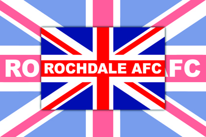Rochdale AFC Union Jack