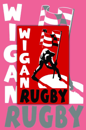 Wigan Warriors Flag